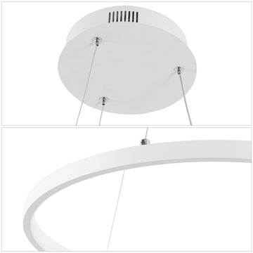 Brice Modern Contemporary Iron Integrated LED Pendant